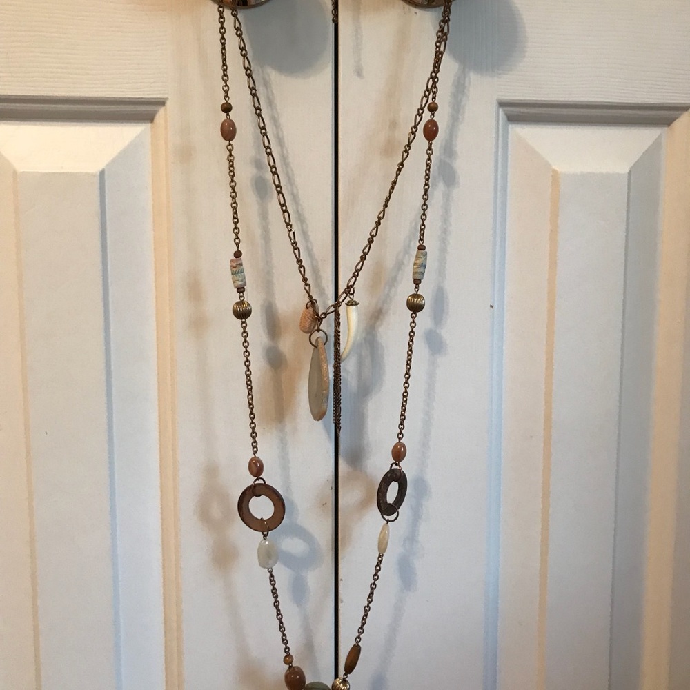 Double layer necklace